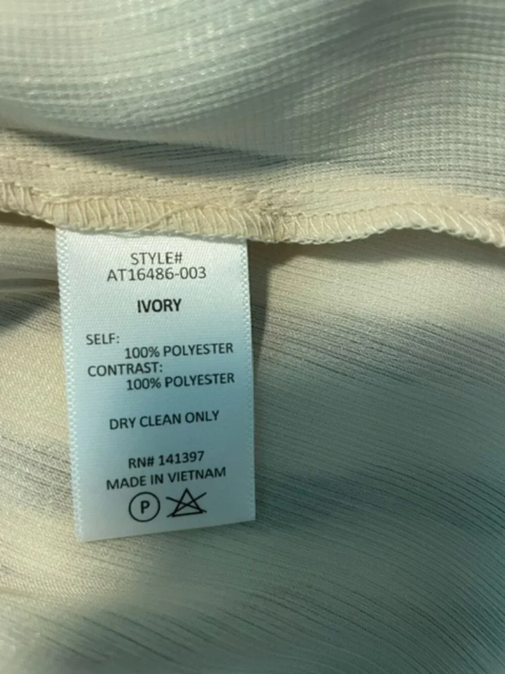 Astr label ivory